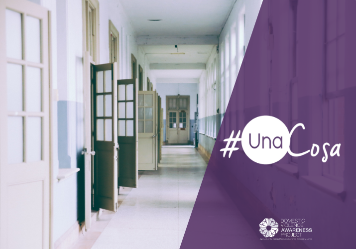 Hallway with doors #unaCosa