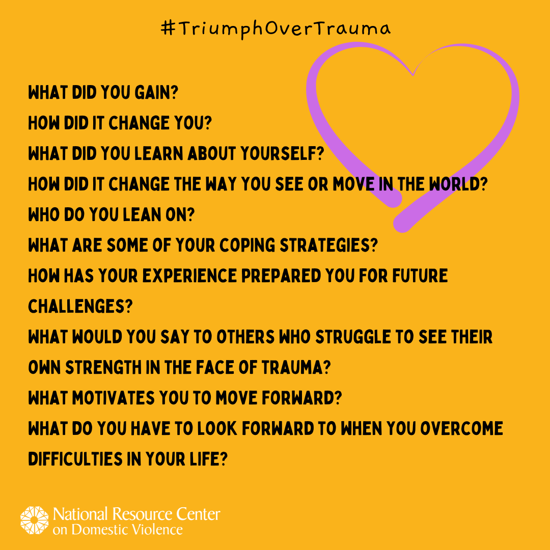 Triumph Over Trauma