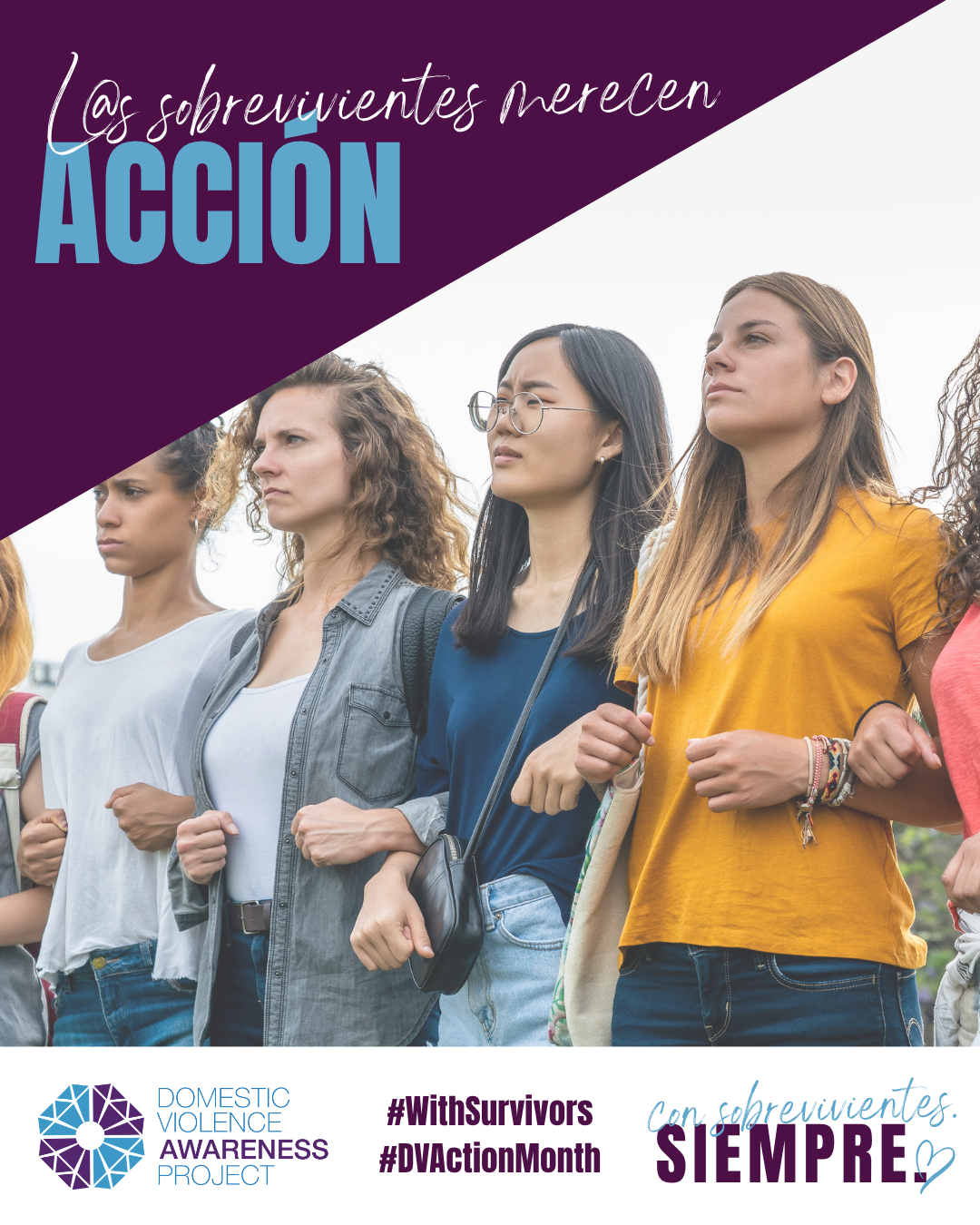 With Survivors, Always social media card