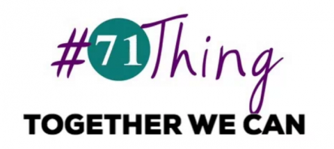 #1thing logo plus the words: Together we can